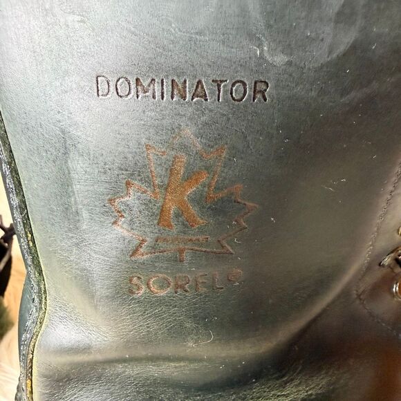 SOREL DOMINATOR Arctic Heavy Winter Snow Boots Dark Green Mens 9 main image 11